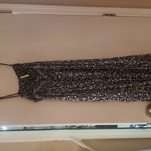 Free People spaghetti strap maxi dress